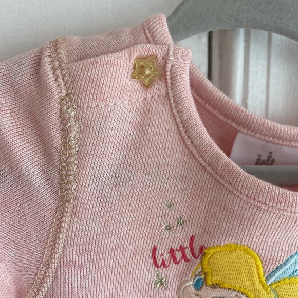 Disney Baby Little Pixie Tinker Bell Long Sleeve Romper NWT Size 18-24 Mths - Picture 3 of 8